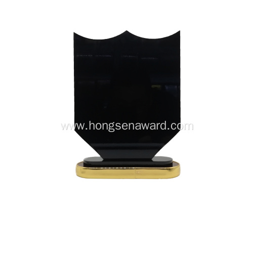 Stock Souvenir Wooden award plaque frame trophy